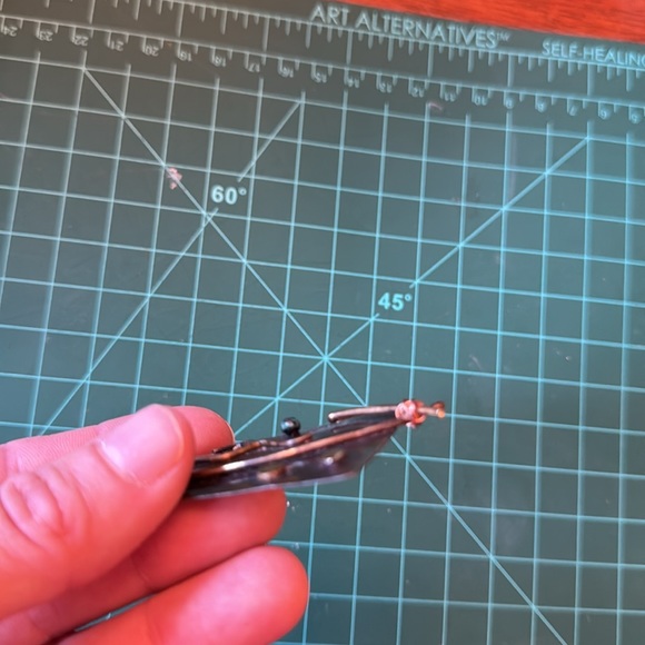 Art pin brooch - Picture 5 of 5